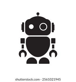 Robot icon. AI chat bot vector icon. Robot assistant sign. Support bot vector. Artificial intelligence, Android icon.