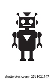 Robot icon. AI chat bot vector icon. Robot assistant sign. Support bot vector. Artificial intelligence, Android icon.