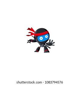 Robot icon. Bot sign design. 