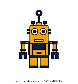 robot icon. bot sign. vector illustration