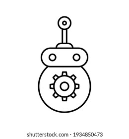robot icon. bot sign. vector illustration