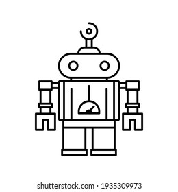 robot icon. bot sign. vector illustration