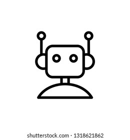 robot icon. chatbot icon