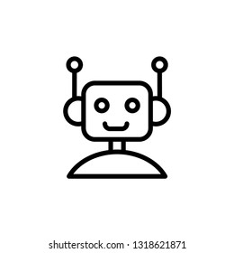 robot icon. chatbot icon