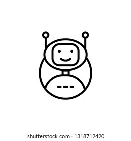 robot icon. chatbot icon