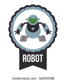Robot icon design 