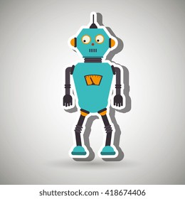 robot icon design 