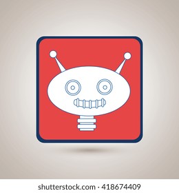 robot icon design 