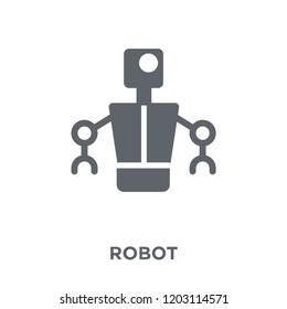 robot icon. robot design concept from  collection. Simple element vector illustration on white background.