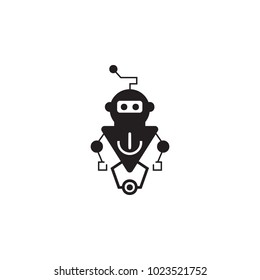 robot icon. Element of robots for advertising signs, mobile concept and web apps. Icon for website design and development, app development. Premium icon on white background