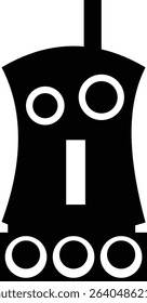 Robot Icon, icons in vibrant and outline styles, showcasing playful designs, ideal for technology, and futuristic projects. Digital artificial intelligence chatbot, friendly Electric cyborg agent