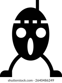 Robot Icon, icons in vibrant and outline styles, showcasing playful designs, ideal for technology, and futuristic projects. Digital artificial intelligence chatbot, friendly Electric cyborg agent