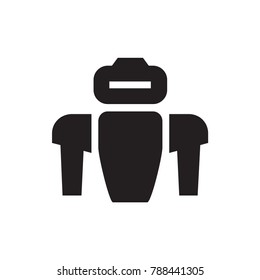 robot icon illustration isolated vector sign symbol