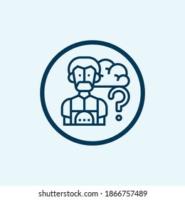 robot icon isolated on white background from education collection. robot icon trendy and modern robot symbol for logo, web, app