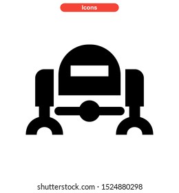 robot icon isolated sign symbol vector illustration - high quality black style vector icons
