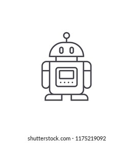 Robot Icon Robotics Symbol Modern Simple Stock Vector (Royalty Free ...