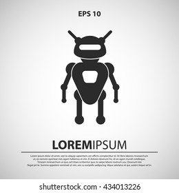robot icon. robot sign