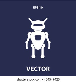 robot icon. robot sign
