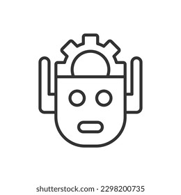 Robot Icon Sign Symbol Vector