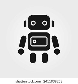 Robot icon - Simple Vector Illustration