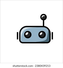 Robot icon stock vector illustration