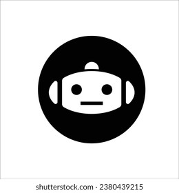 Robot icon stock vector illustration