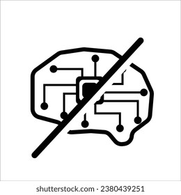 Robot icon stock vector illustration