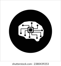 Robot icon stock vector illustration