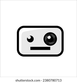 Robot icon stock vector illustration