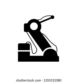 Robot, icon, technology, industry, factory. Element of minimalistic icon for mobile concept and web apps. Signs and symbols collection icon for websites, web design, mobile app