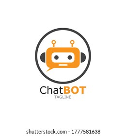 Robot icon vector concept .Vector modern line character illustration isolated on white background