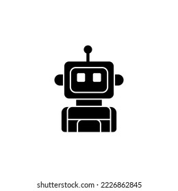 robot icon vector design templates 