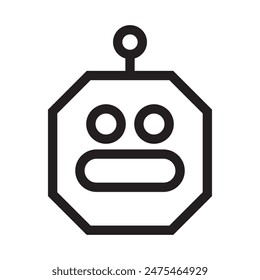 Vector de iconos de robots