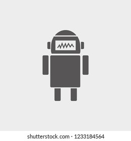 robot icon. Vector Illustration