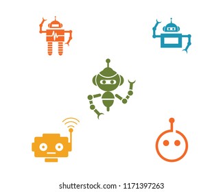 Robot icon vector illustration design