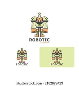 Robot icon vector illustration design