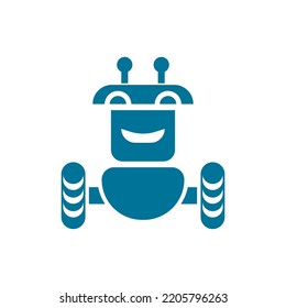 Robot icon vector illustration design template