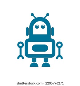 Robot icon vector illustration design template