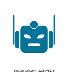 Robot icon vector illustration design template