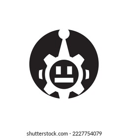 Robot icon vector illustration design