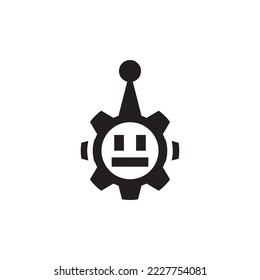 Robot icon vector illustration design