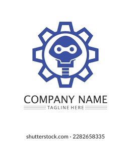 Robot icon vector illustration design