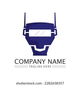 Robot icon vector illustration design