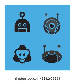 Robot icon vector illustration design