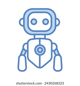 Robot icon vector stock illustration
