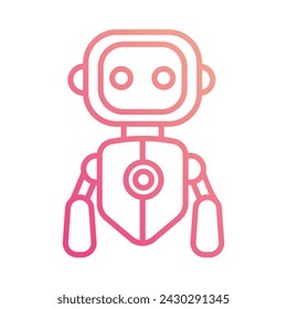 Roboter-Symbol Vektor Stock Illustration