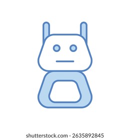 Roboter-Symbol, Vektorgrafik