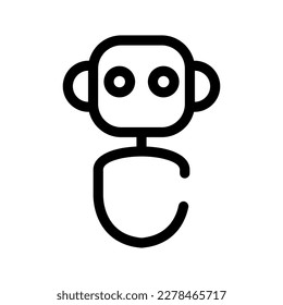 Robot Icon Vector Symbol Design Illustration