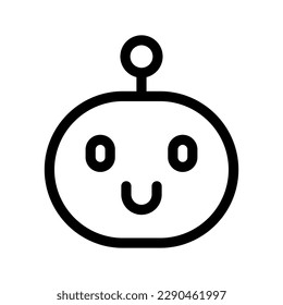 Robot Icon Vector Symbol Design Illustration