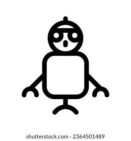 Robot Icon Vector Symbol Design Illustration